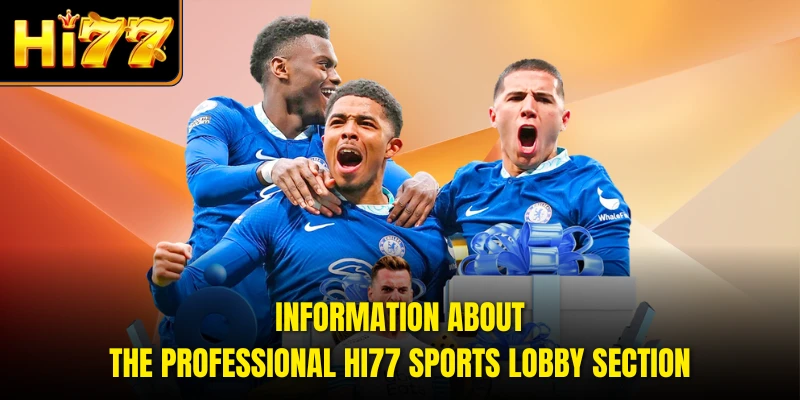 Information about the professional HI77 Sports lobby section
