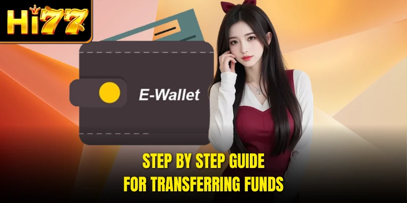 Step by step guide for transferring funds